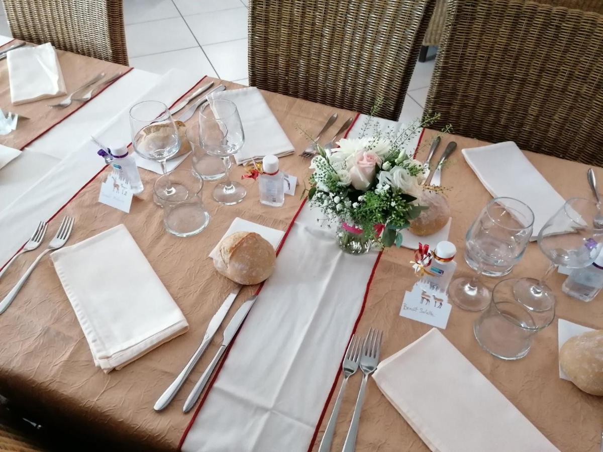 Hotel Au Feu De Bois Amou Esterno foto
